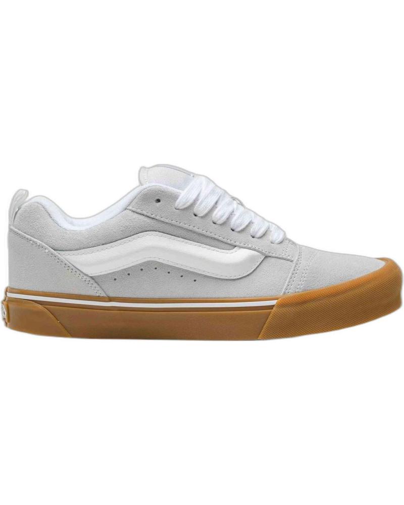 Deportivas de Mujer y Hombre VANS OFF THE WALL VANS MODELO KNU SKOOL PUNK PASTEL LUNAR ROCK PARA MUJER COLO GRIS