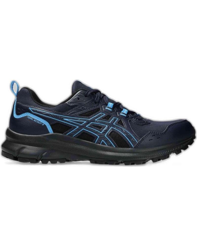 Deportivas de Hombre ASICS ZAPATILLAS TRAIL SCOUT 3 PARA HOMBRE EN COLOR NEGRO