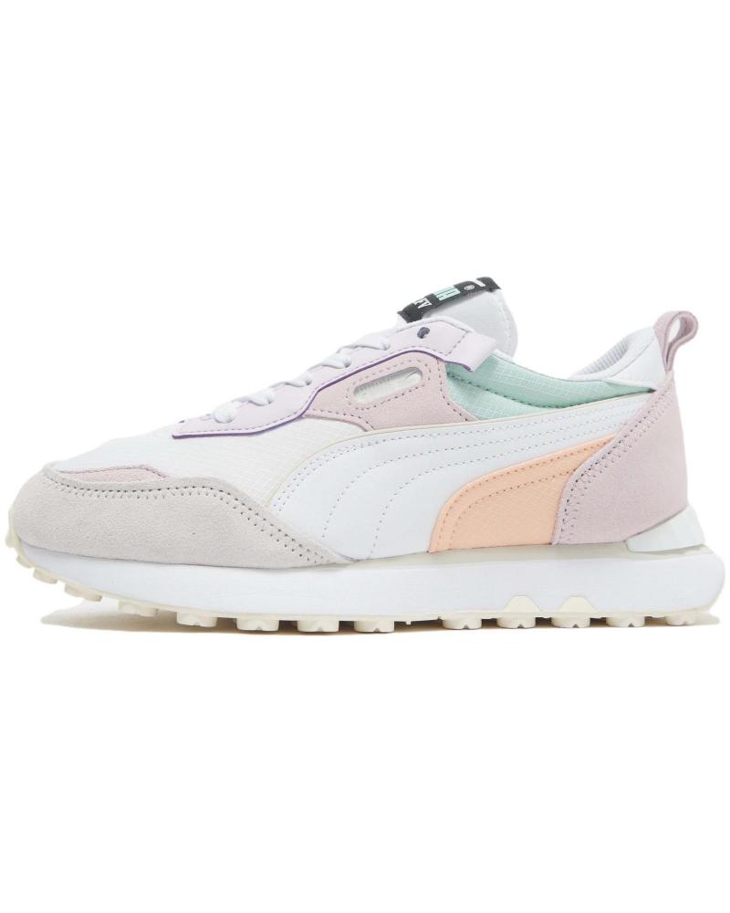 Deportivas de Mujer y Niña PUMA 387672-08 RIDER FUTURE VINTAGE PUMA WHITE-LAVENDER FOG