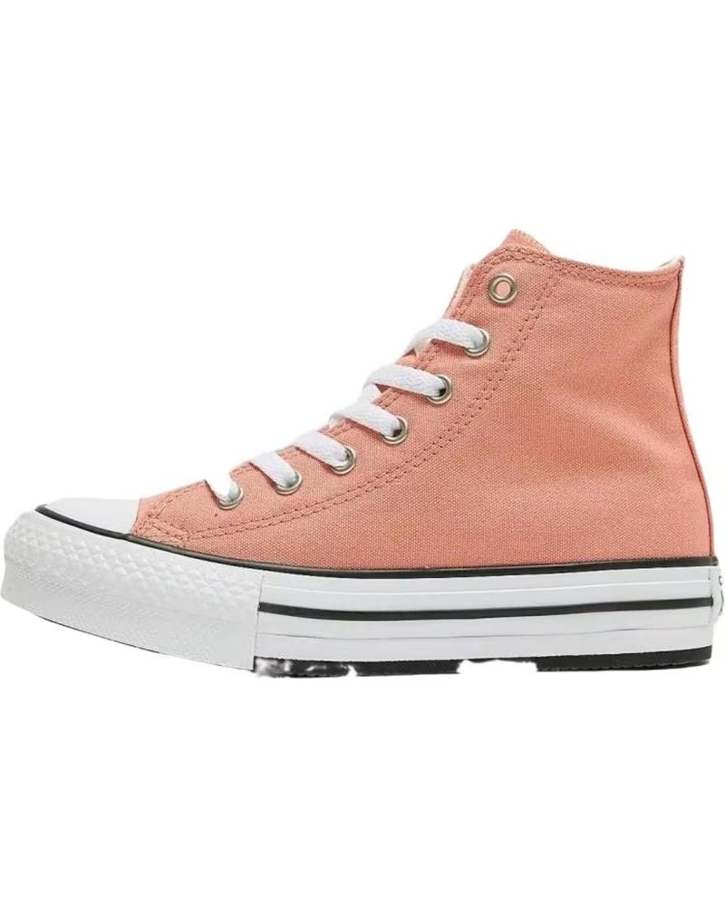 Deportivas de Niña y Niño Converse Zapatillas Chuck Taylor All Star Eva Lift Platform para Nino Naranja