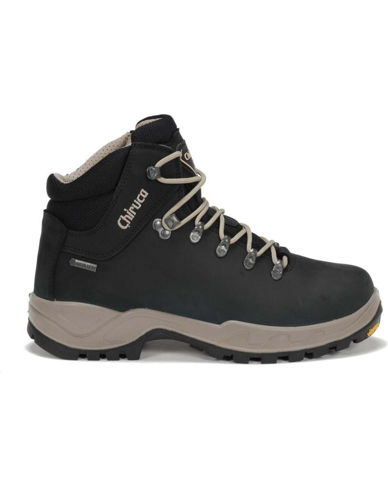 Botines de Hombre CHIRUCA BOTAS CARES 52 GORE TEX PARA HOMBRE EN COLOR NEGRO