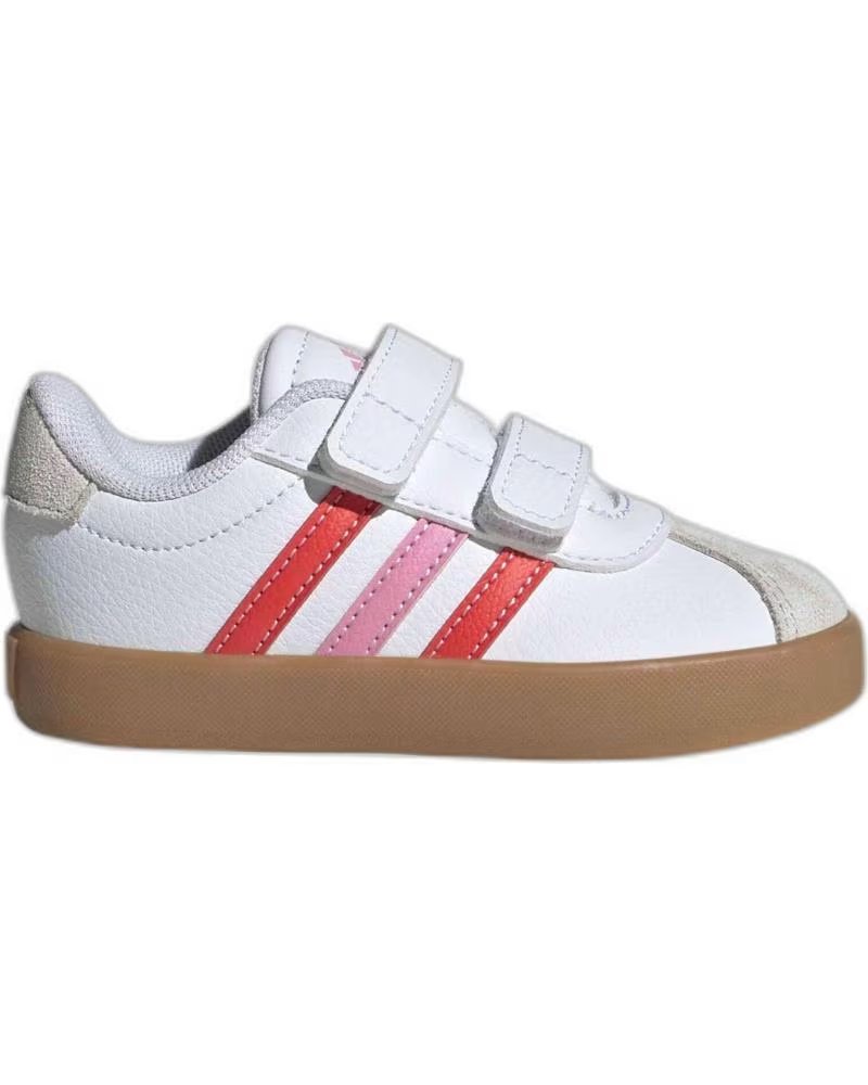 Deportivas de Niña y Niño Adidas Zapatillas Vl Court 3 0 Cf I para Ninos Unisex en Color Blan Blanco