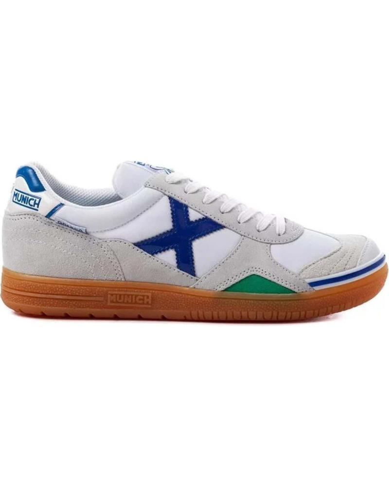 Deportivas de Hombre MUNICH CALZADO MARCA MODELO GRESCA 01 BLANCO