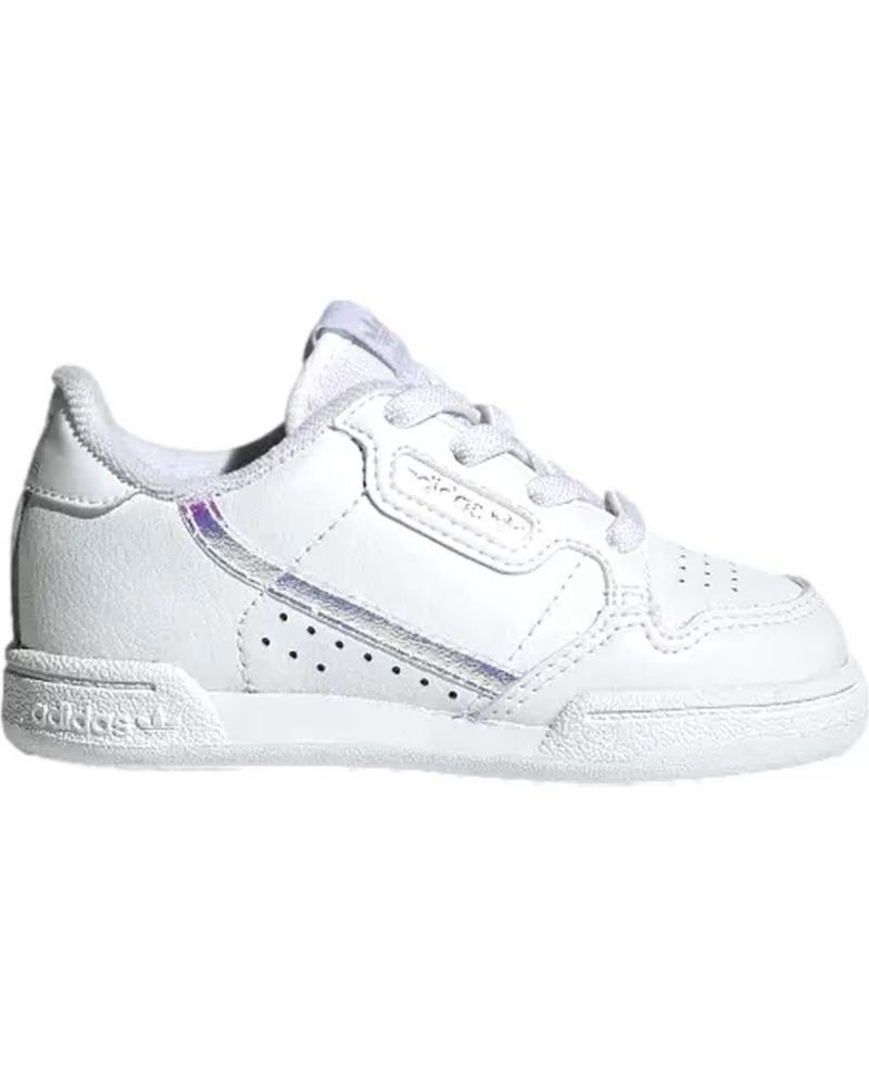 Deportivas de Niña y Niño Adidas Zapatillas Continental 80 el I para Ninos Unisex en Color Bl Blanco