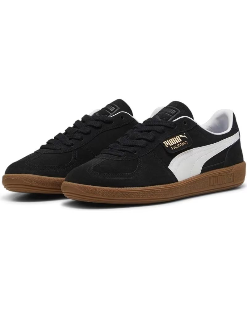 Puma Palermo - Zapatillas de Deporte Casual para Hombre Negro