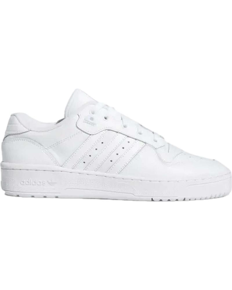 Deportivas de Hombre y Mujer y Niña y Niño ADIDAS ZAPATILLAS RIVALRY LOW EN COLOR BLANCO BLANCO