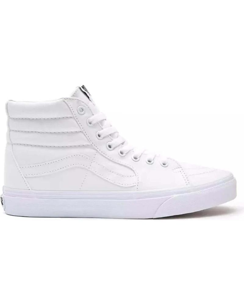 Deportivas de Mujer VANS OFF THE WALL ZAPATILLAS VANS SK8-HI PARA UNISEX EN COLOR BLANCO