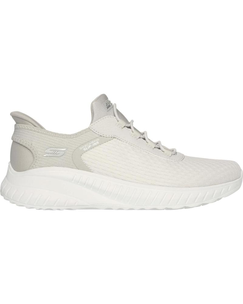 Deportivas de Mujer SKECHERS ZAPATILLAS BOBS SQUAD CHAOS - IN PARA MUJER EN COLOR BLANCO