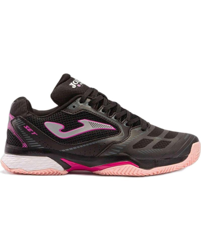 Deportivas de Mujer JOMA ZAPATILLAS T SET LADY 2201 PARA MUJER EN COLOR NEGRO
