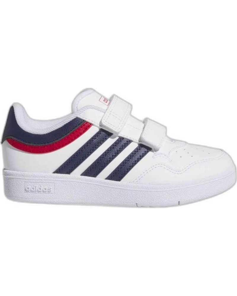 Adidas Zapatillas Adidas Hoops 40 Cf Blancas JI3484 con Cierre de Velcro Blanco