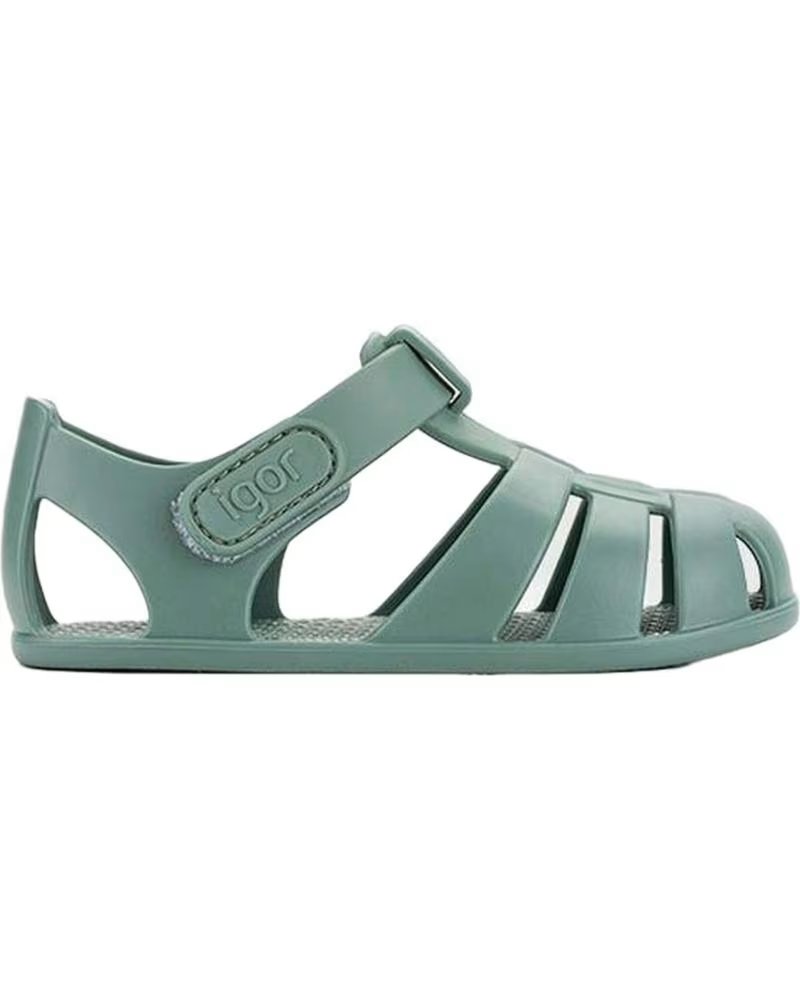 Chinelos de Menino IGOR CANGREJERAS NEMO SOLID BAREFOOT VERDE