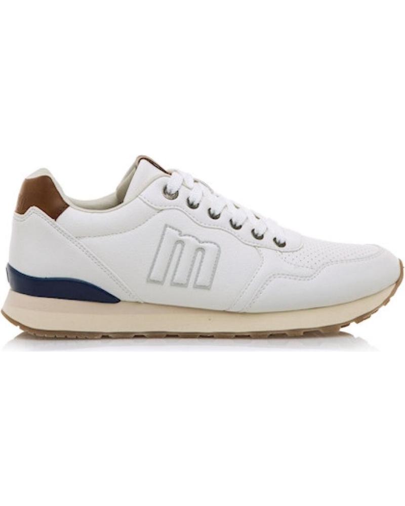 Deportivas de Hombre MTNG DEPORTES MUSTANG MATERIAL PICADO CORDON BLANCO