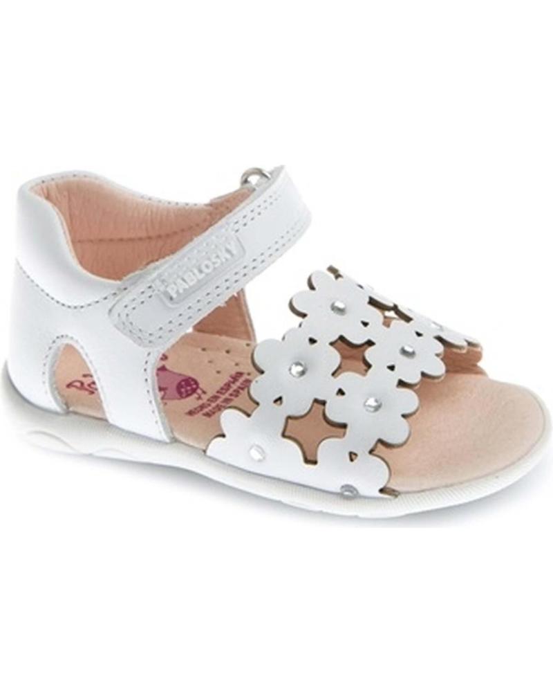 Sandalias de Niña PABLOSKY SANDALIAS 073300 PARA NINAS EN COLOR BLANCO