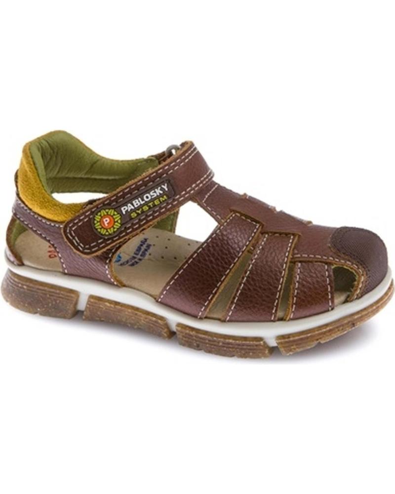 Sandalias de Niño PABLOSKY SANDALIAS 594665 PARA NINOS EN COLOR MARRON