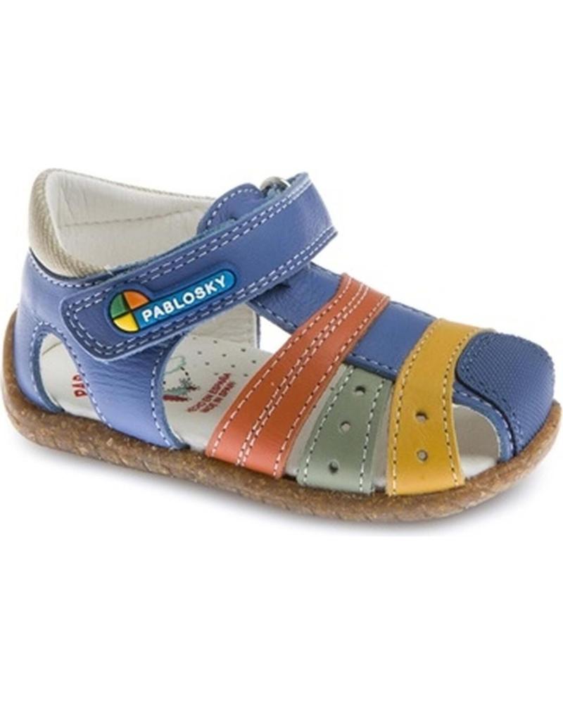 Sandalias de Niño PABLOSKY SANDALIAS 070712 PARA NINOS EN COLOR AZUL