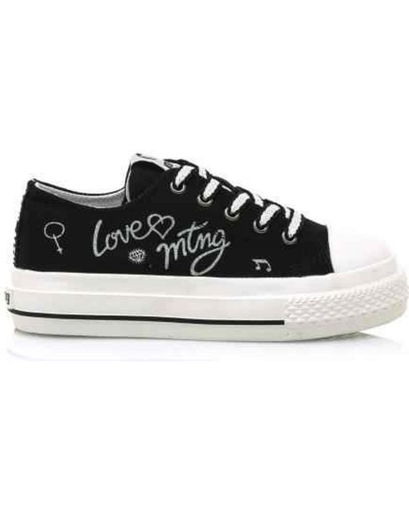 Deportivas de Niña MTNG ZAPATILLAS MUSTANG PARA NINAS EN COLOR NEGRO