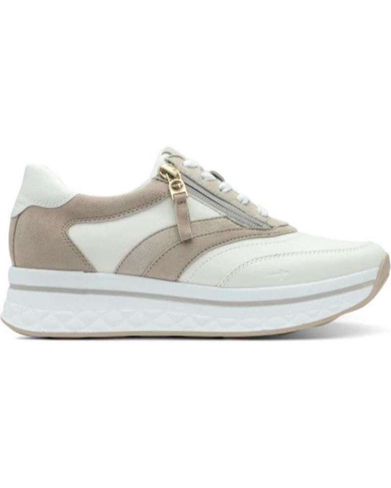 Deportivas de Mujer TAMARIS 83721 PIEL BLANCA BLANCO