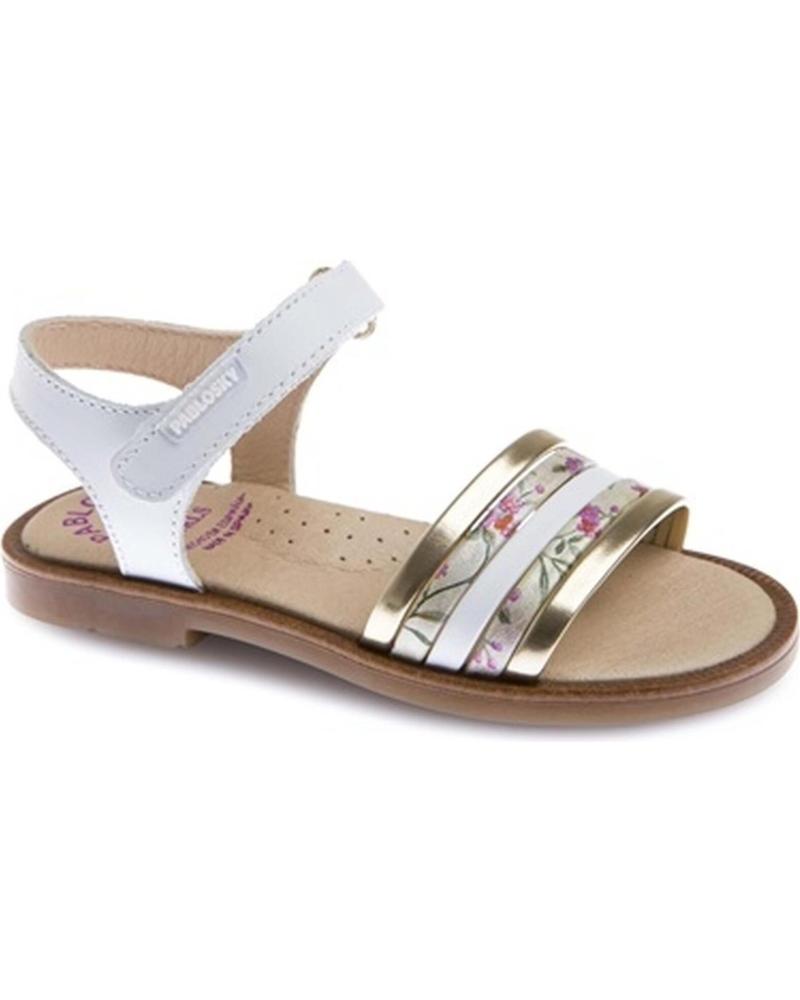 Sandalias de Niña PABLOSKY SANDALIAS 480300 PARA NINAS EN COLOR BLANCO