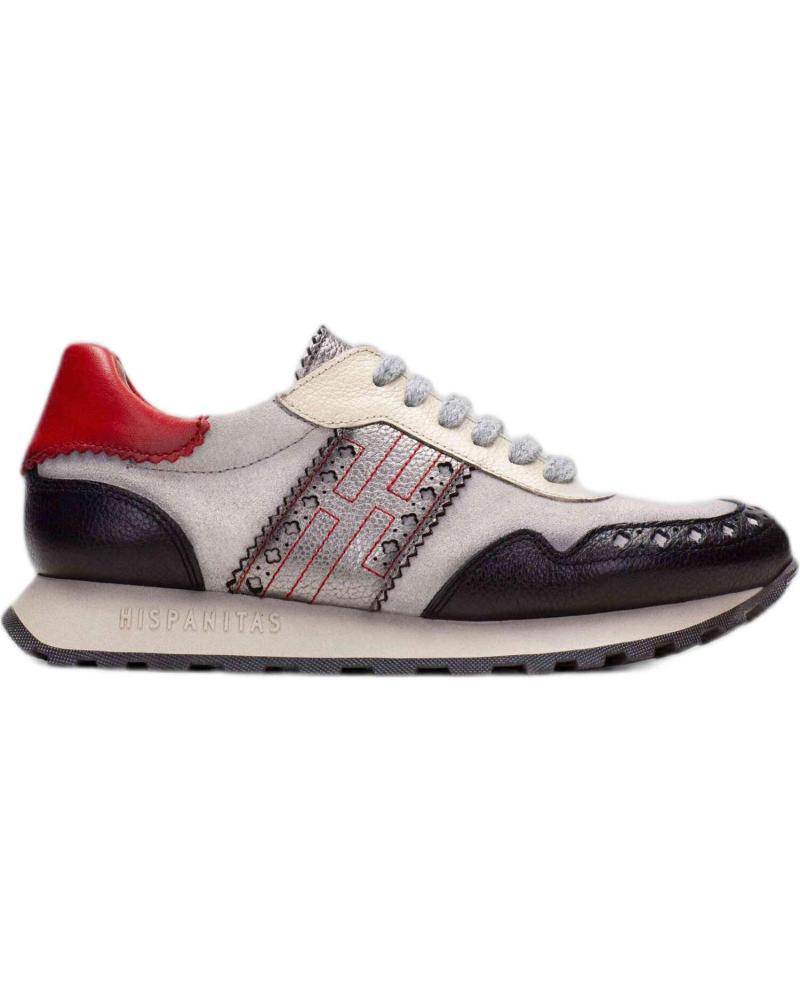 Deportivas de Mujer HISPANITAS ZAPATILLAS PARA MUJER EN COLOR GRIS