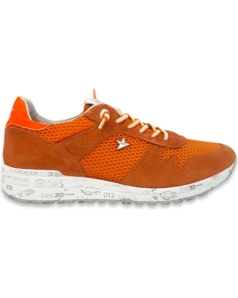 Deportivas de Hombre CETTI ZAPATILLAS C-1192 PARA HOMBRE EN COLOR NARANJA