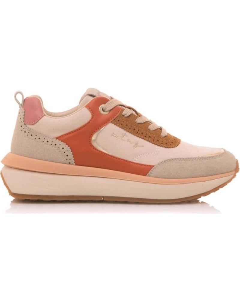 Deportivas de Mujer MTNG ZAPATILLAS MUSTANG PARA MUJER EN COLOR BEIGE