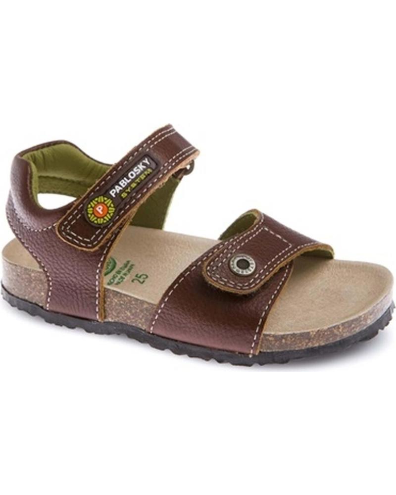 Sandalias de Niño PABLOSKY SANDALIAS 597265 PARA NINOS EN COLOR MARRON