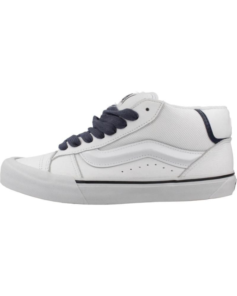 Deportivas de Mujer y Hombre y Niña y Niño VANS OFF THE WALL ZAPATILLAS HOMBRE VANS MODELO KNU MID COLOR BLANCO WHITE