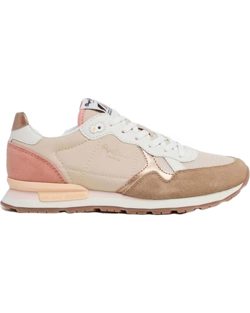 Zapatillas deporte de Mujer PEPE JEANS DEPORTIVA BRIT MIX W PLS40012 SAND