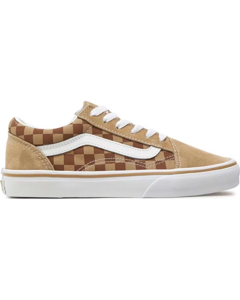 Deportivas de Niña y Niño Vans Off The Wall Zapatillas Vans Old Skool para Ninos Unisex en Color Marron
