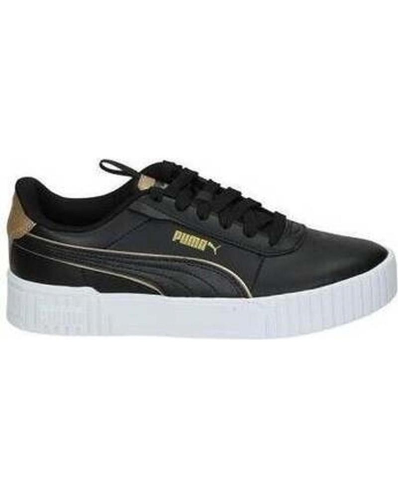 Deportivas de Mujer y Niño PUMA CARINA 2 0 POP UP MTLLCS JR NEGRO