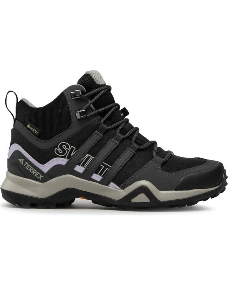Botines de Hombre ADIDAS BOTAS TERREX SWIFT R2 MID GTX PARA MUJER EN COLOR GRIS