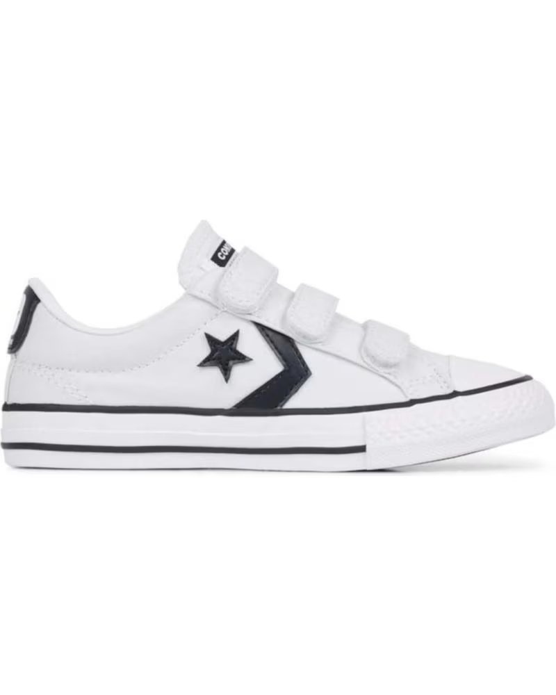 Deportivas de Niña y Niño Converse Zapatillas Star Player para Ninos Unisex en Color Blanco
