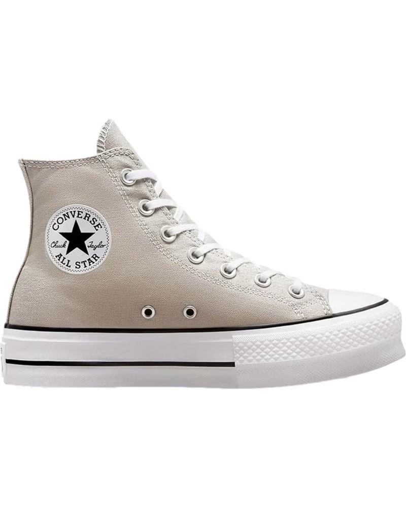 Deportivas de Mujer Converse Zapatillas Chuck Taylor All Star Lift Platform Sea Beig