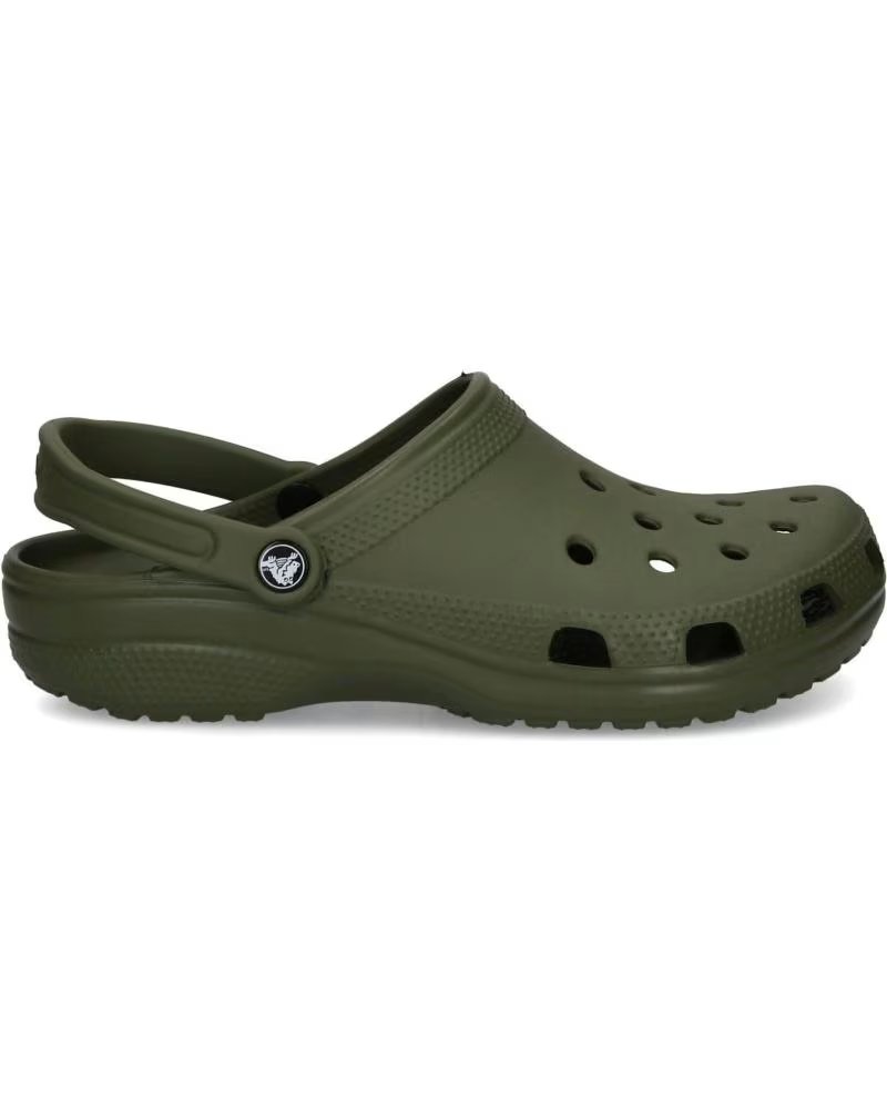 Crocs Zuecos Classic para Hombre en Color Verde