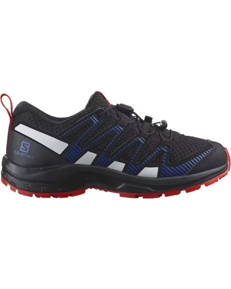 Deportivas de Mujer y Niño Salomon Zapatillas Xa Pro V8 para Ninos en Color Negro