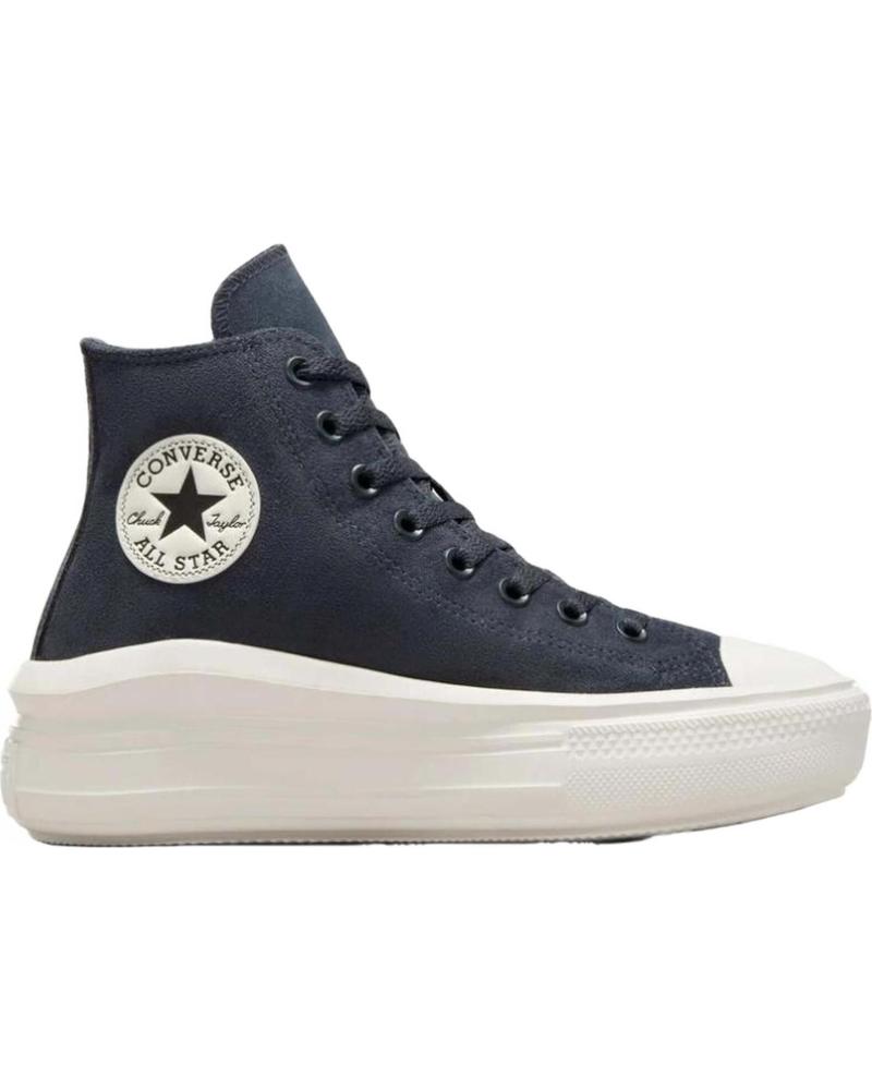 Deportivas de Mujer CONVERSE ZAPATILLAS CHUCK TAYLOR ALL STAR MOVE PARA MUJER EN COLOR NE NEGRO