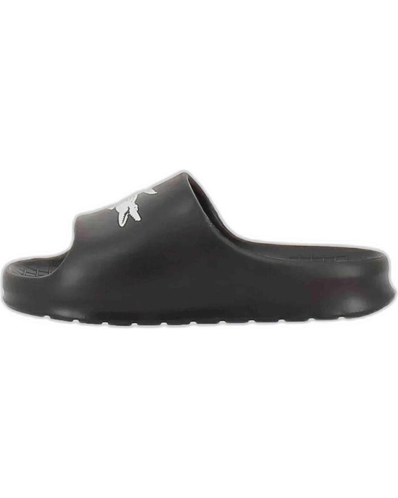 Chanclas de Hombre LACOSTE SERVE SLIDE 20 NEGRO 1172806