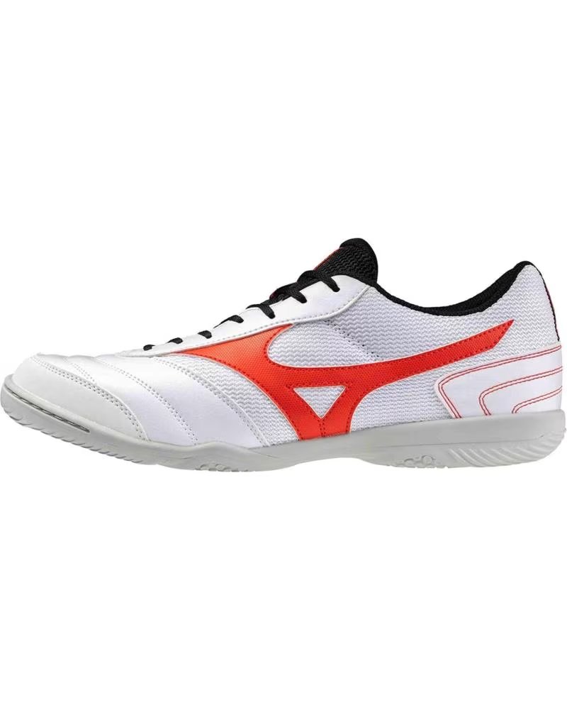 Mizuno Zapatillas Mrl Sala Club Indoor Rojo Gris Futbol Sala Blanco