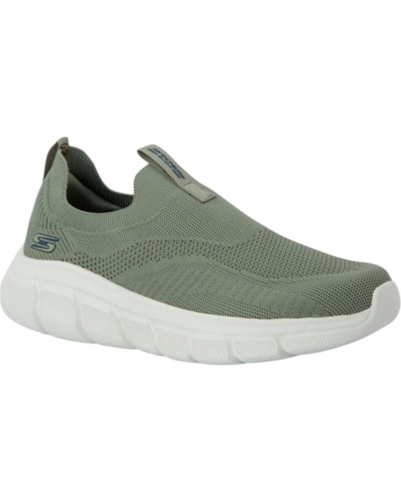 Deportivas de Hombre SKECHERS ZAPATILLAS BOBS B FLEX FRIGID EDGE OLIVA 118107-OLV CA VERDE