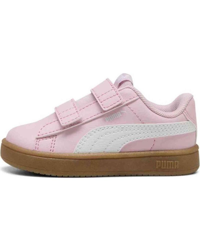 Deportivas de Niña PUMA ZAPATILLAS RICKIE CLASSIC V MAUVE BLANCAS CARAMELO 3942 ROSA