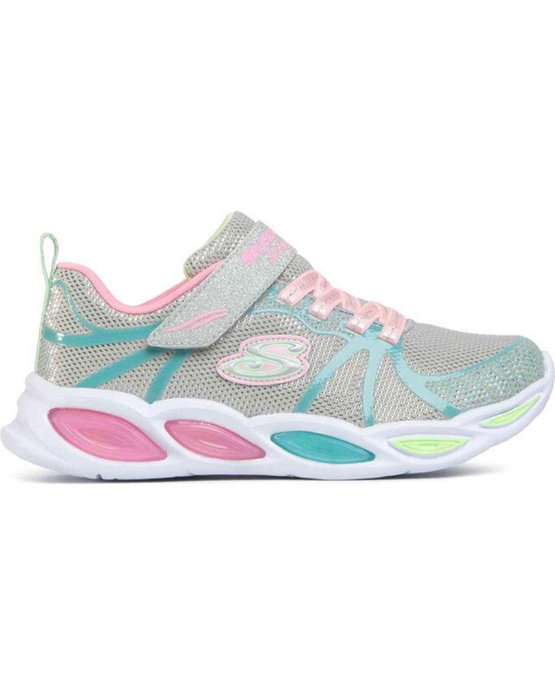 Deportivas de Niña SKECHERS ZAPATILLAS SHIMMER BEAMS SPORTY GLOW GRIS 302042L-GYMT VARIOS COLORES