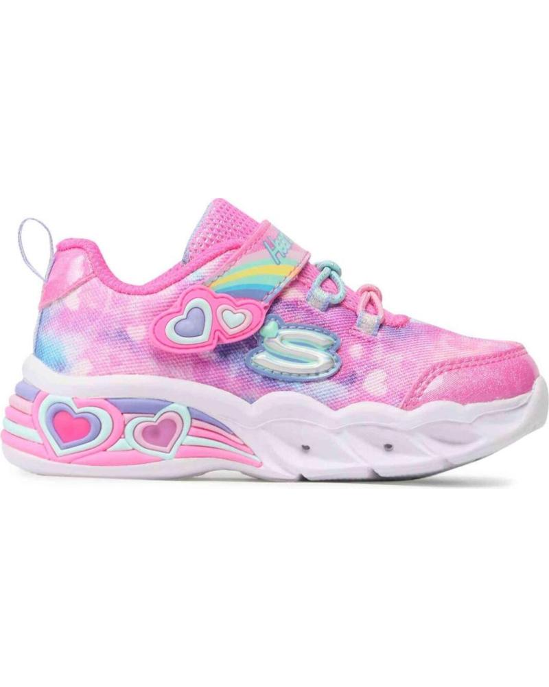 Deportivas de Niña SKECHERS ZAPATILLAS SWEETHEART LOVELY DREAMS 302663N-PKLV ROSA