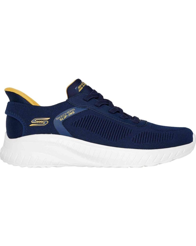 Deportivas de Hombre SKECHERS ZAPATILLAS SKECHERS BOB SQUAD CHAOS - SOLID STEP PARA HOMBRE EN AZUL AZUL