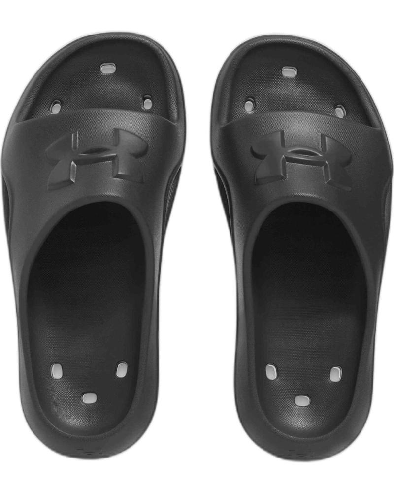 Chanclas de Mujer UNDER ARMOUR SANDALIAS LOCKER V SLIM FIT PARA MUJER EN COLOR NEGRO