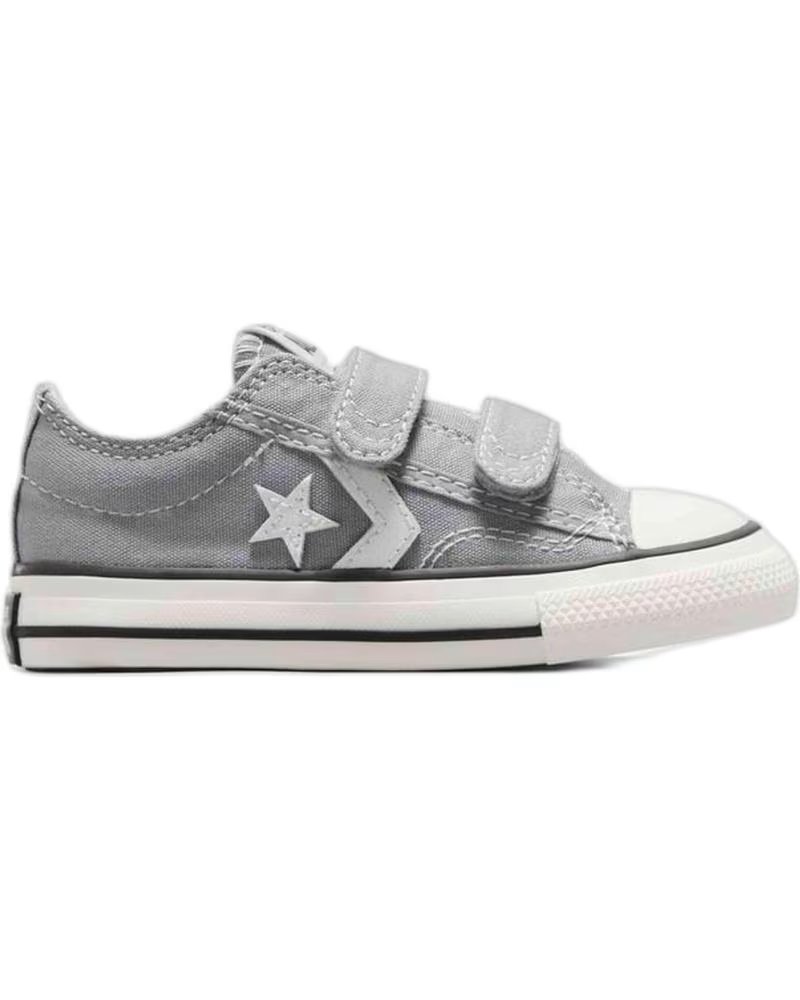 Deportivas de Niña y Niño Converse Zapatillas Star Player 76 2v para Ninos Unisex en Color Gris