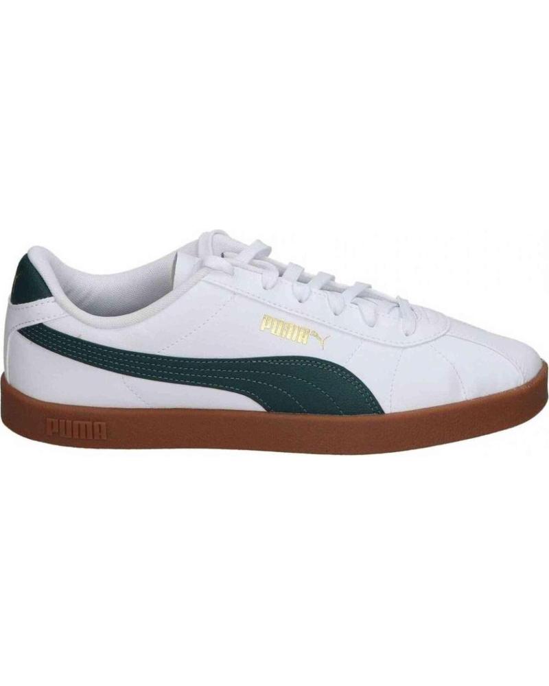 PUMA CLUB II SL 397445 ZAPATILLAS SLIM FIT BLANCO Y VERDE BLANCO