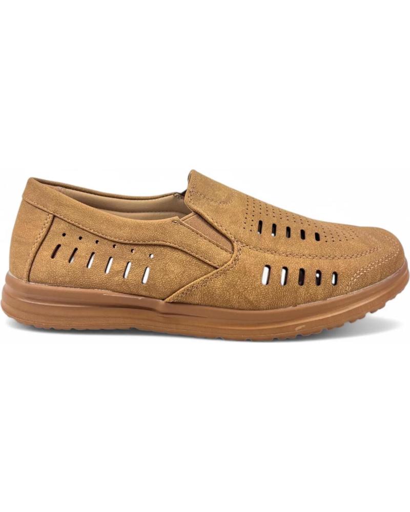 Mocasines de Hombre TIMBOS MOCASIN PICADO DE HOMBRE CAMEL 131232 MARRóN