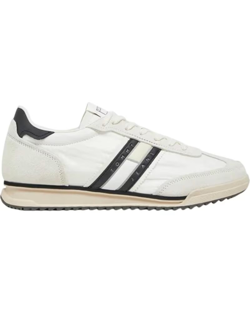 Tommy Jeans - Zapatillas Blancas para Hombre - Tjm Retro Runner Blanco