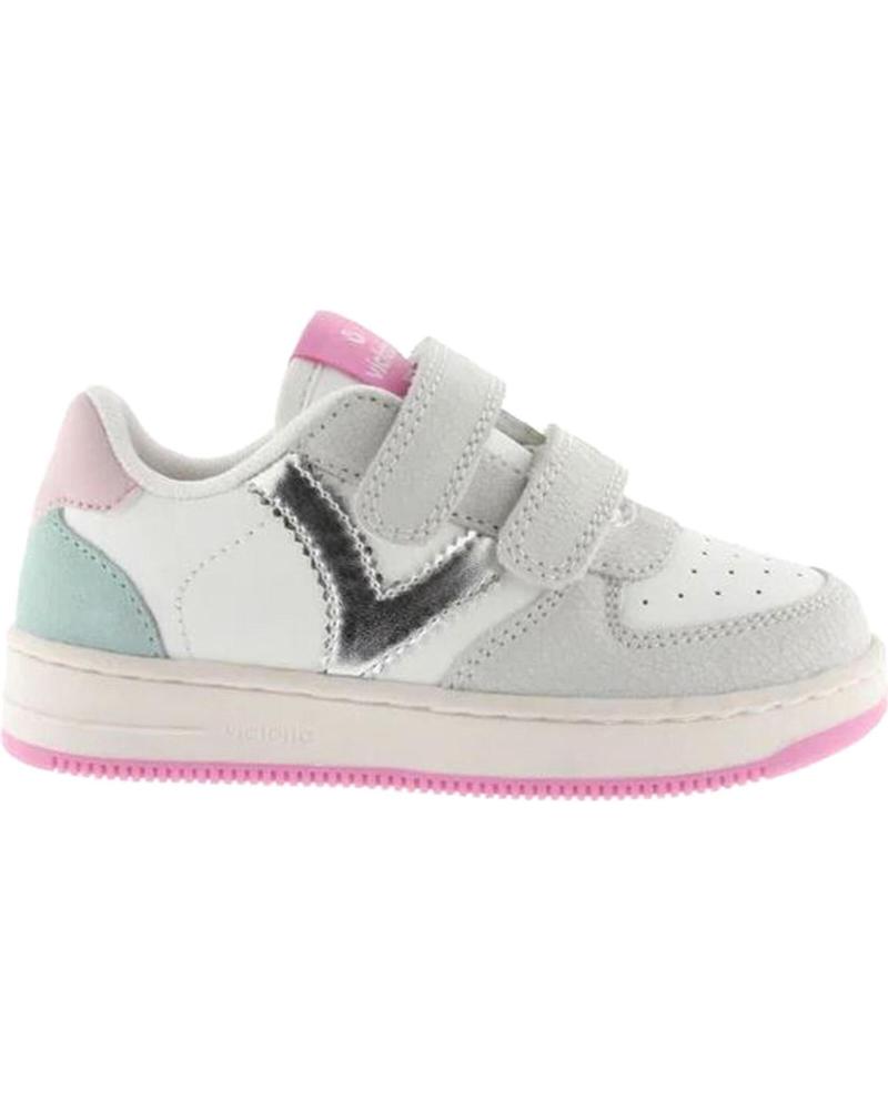 Deportivas de Niña VICTORIA DEPORTIVA PARA CHICA 1124124 SERRAJE CRAQUELADO ROSA