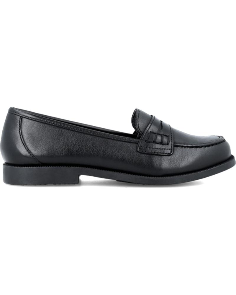 Sapatos de Menina GARVALIN MOCASINES COLEGIALES PARA CHICA GARVALIN 241705 COPETE NEGROA054